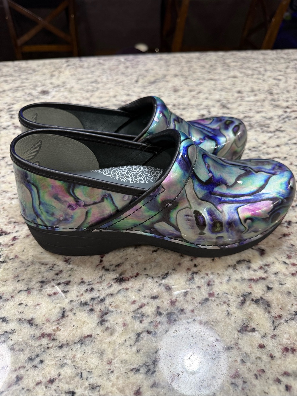Dansko XP 2.0 Professional Clogs Iridescent Marble SZ Eu 41/ US 10.5/11 - Picture 5 of 9